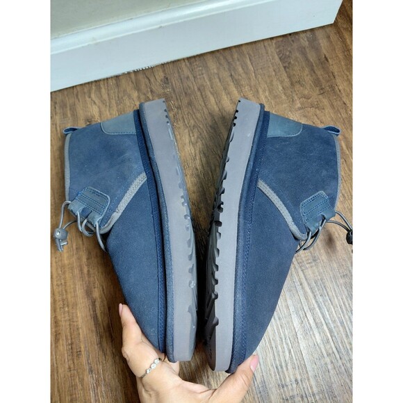 UGG NEUMEL II TASMAN CHUKKA SHOE BOOT BLUE SUEDE WOOL Men Size 11US main image 5